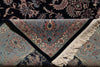 Load image into Gallery viewer, 7.9 x 9.9 Beautiful Quality Hand-Knotted Area Rug Black Blue #PIX-18607