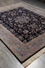 Load image into Gallery viewer, 7.9 x 9.9 Beautiful Quality Hand-Knotted Area Rug Black Blue #PIX-18607