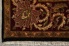 Load image into Gallery viewer, 8 x 10 Quality Jaipur Rug Black Burgundy Dense Lustrous Wool Clearance Sale #LA-52932