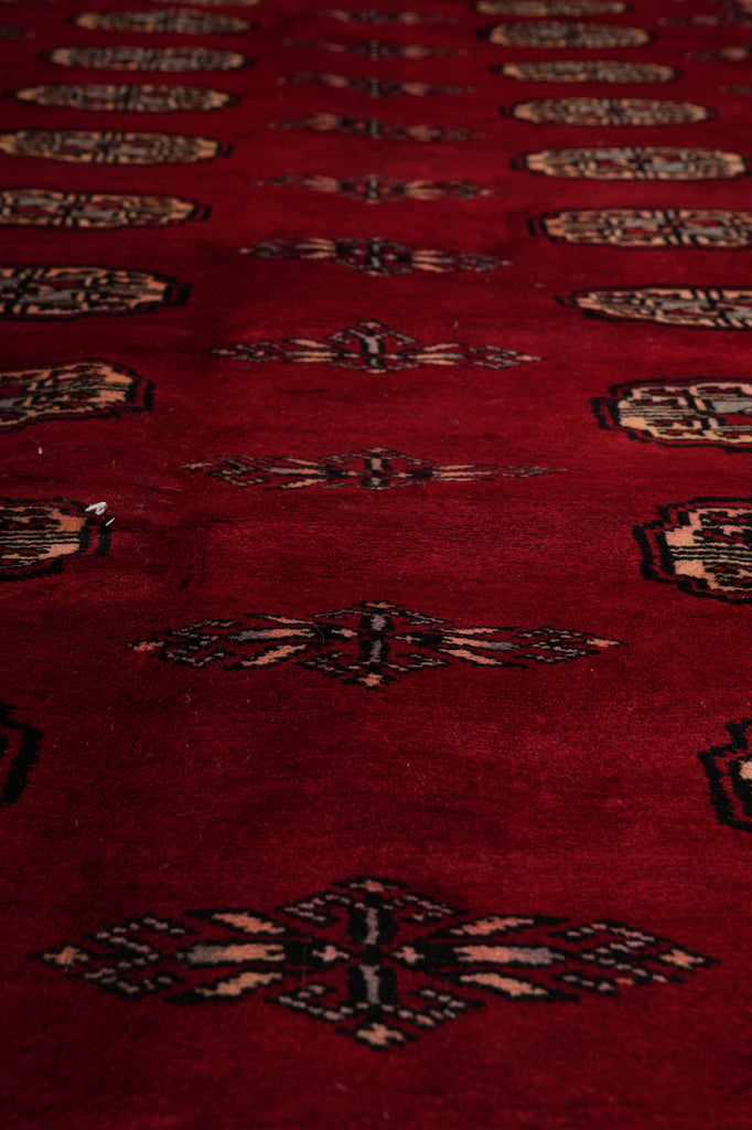 6.6 x 11 New Handmade Bokhara Rug SOFT SILKY WOOL #F-3215