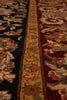 Load image into Gallery viewer, 8 x 10 Quality Jaipur Rug Black Burgundy Dense Lustrous Wool Clearance Sale #LA-52932