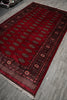 Load image into Gallery viewer, 6.6 x 11 New Handmade Bokhara Rug SOFT SILKY WOOL #F-3215