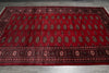 Load image into Gallery viewer, 6.6 x 11 New Handmade Bokhara Rug SOFT SILKY WOOL #F-3215