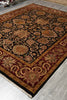 Load image into Gallery viewer, 8 x 10 Quality Jaipur Rug Black Burgundy Dense Lustrous Wool Clearance Sale #LA-52932