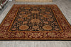 Load image into Gallery viewer, 8 x 10 Quality Jaipur Rug Black Burgundy Dense Lustrous Wool Clearance Sale #LA-52932