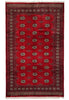Load image into Gallery viewer, 6 x 9.8 Imported Pakistan Bokhara Rug Soft Natural Wool #F-3214