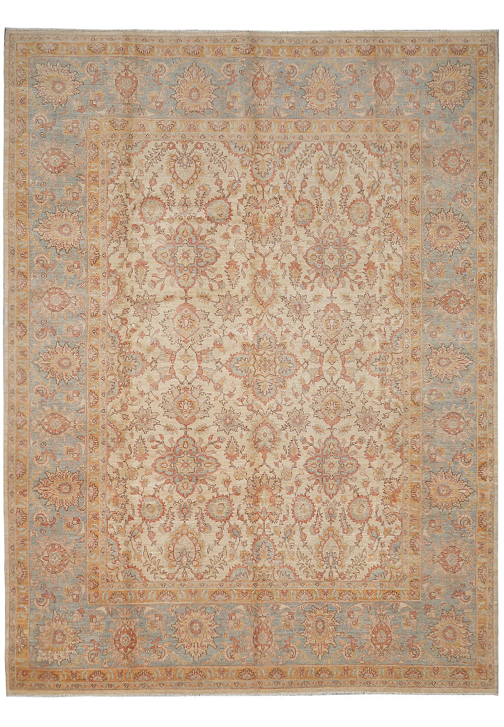 8.2 x 10.6 Hand-Knotted Afghanistan Nice Chobi Peshawar Rug