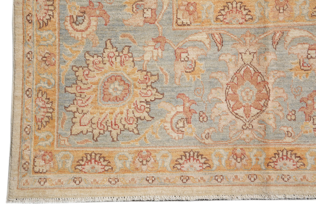 8 x 10.6 Hand-Knotted Afghanistan Nice Chobi Peshawar Rug #F-4332