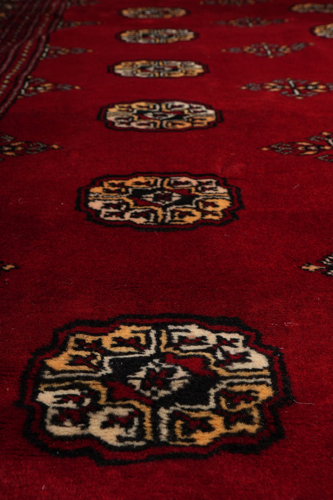 6 x 9.8 Imported Pakistan Bokhara Rug Soft Natural Wool #F-3214