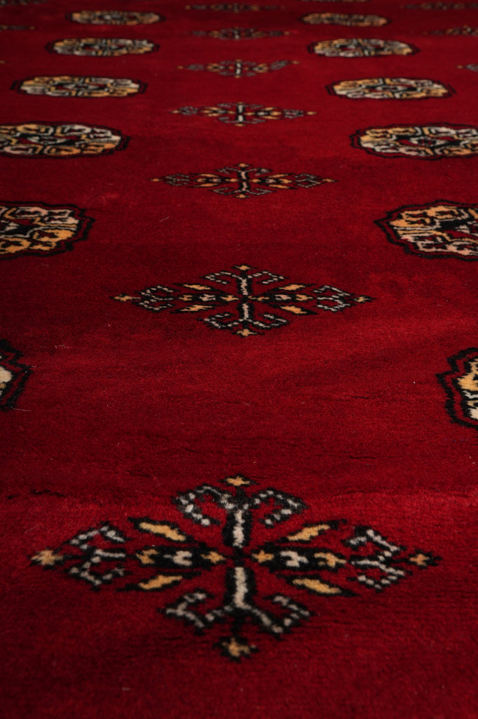 6 x 9.8 Imported Pakistan Bokhara Rug Soft Natural Wool #F-3214