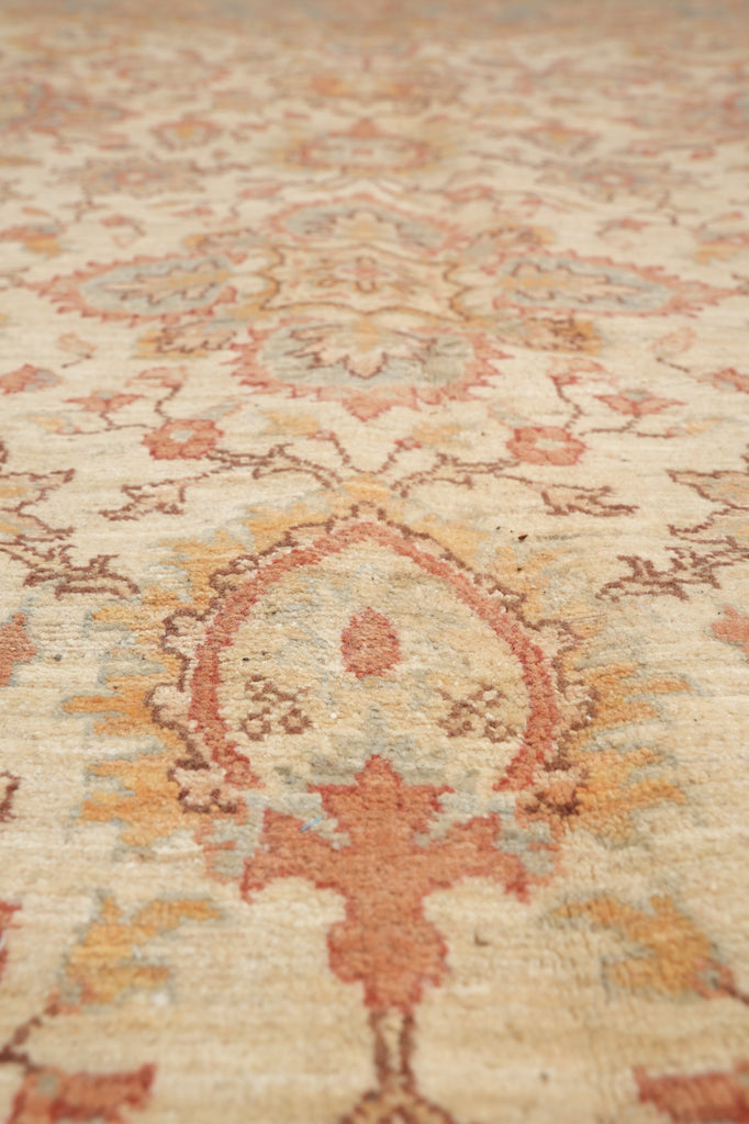 8 x 10.6 Hand-Knotted Afghanistan Nice Chobi Peshawar Rug #F-4332