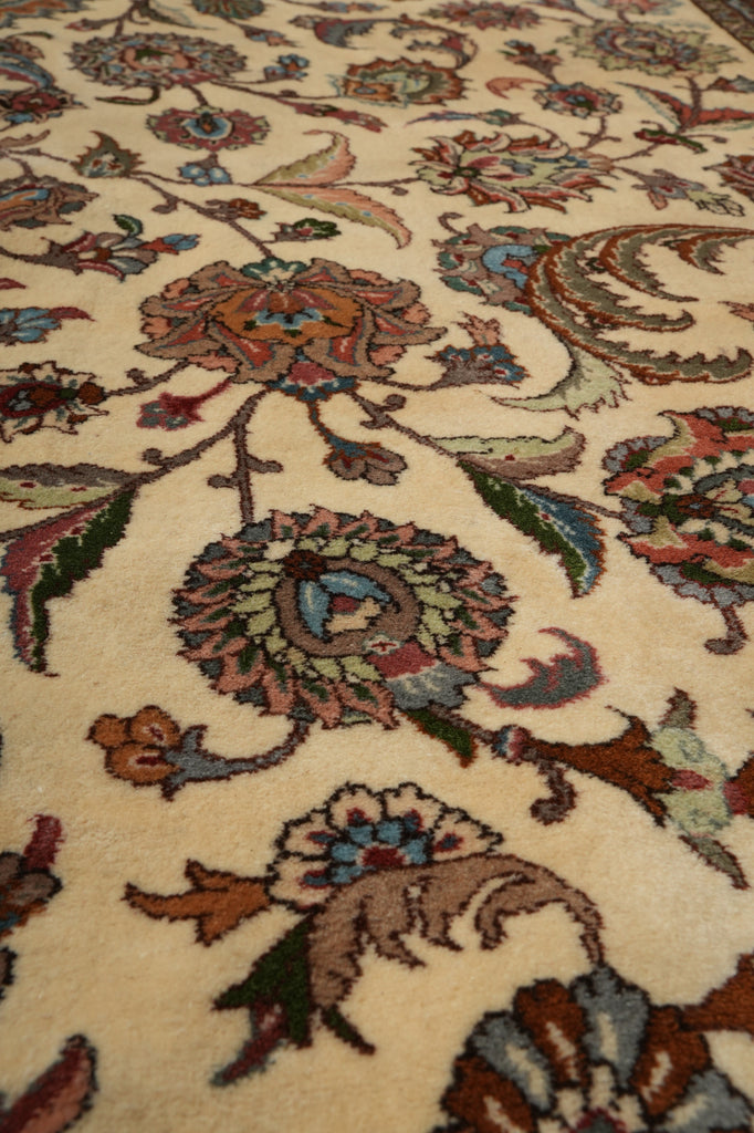 13 x 18.7 Fine Quality Persian Tabriz Rug 400 KPSI Wool and Silk #PIX-17140