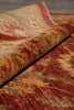 Load image into Gallery viewer, 8 x 10 Warm Color Burgundy Gold Quality Hand-Knotted Jaipur Rug #F-5284