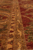 Load image into Gallery viewer, 8 x 10 Warm Color Burgundy Gold Quality Hand-Knotted Jaipur Rug #F-5284