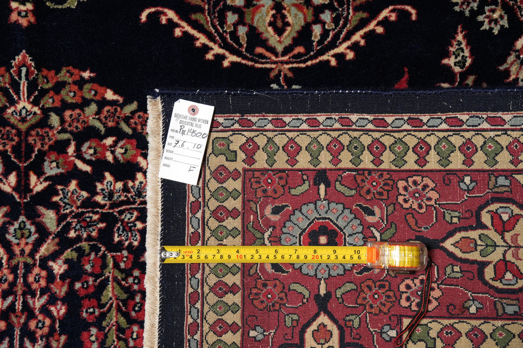 7.6 x 10 High Quality New Sarouk Mohajeran Rug Lustrous Wool Dense Weave #PIX-14500