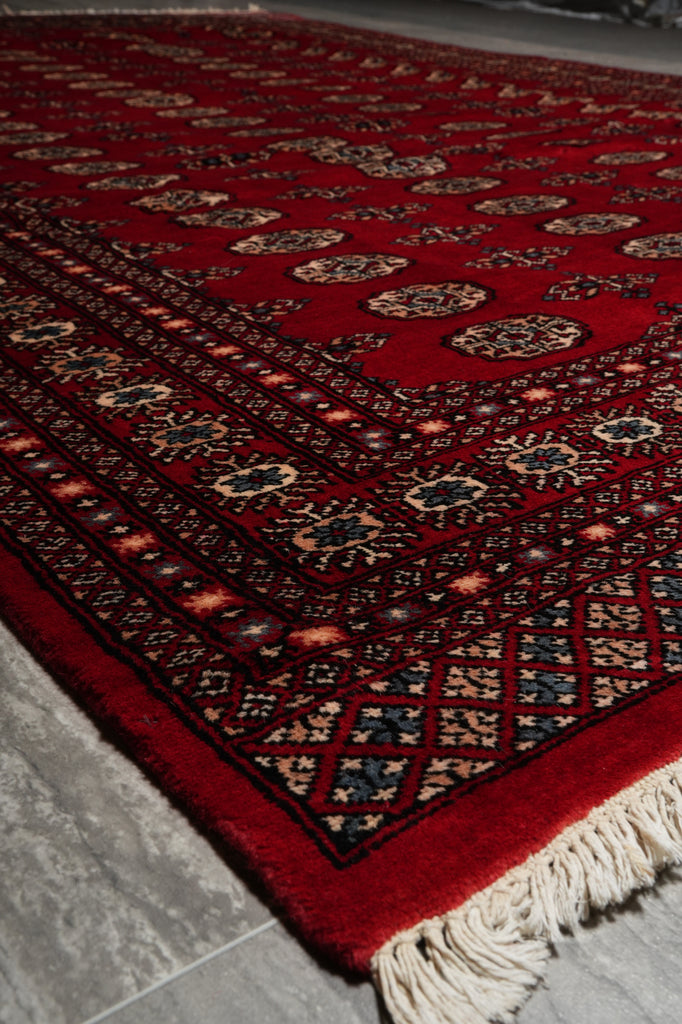 6.6 x 10 New Handmade Bokhara Rug Soft Wool #F-3217