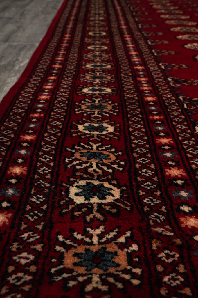 6.6 x 10 New Handmade Bokhara Rug Soft Wool #F-3217