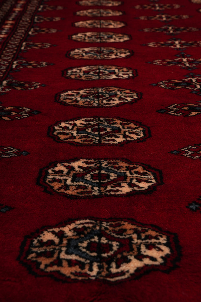 6.6 x 10 New Handmade Bokhara Rug Soft Wool #F-3217