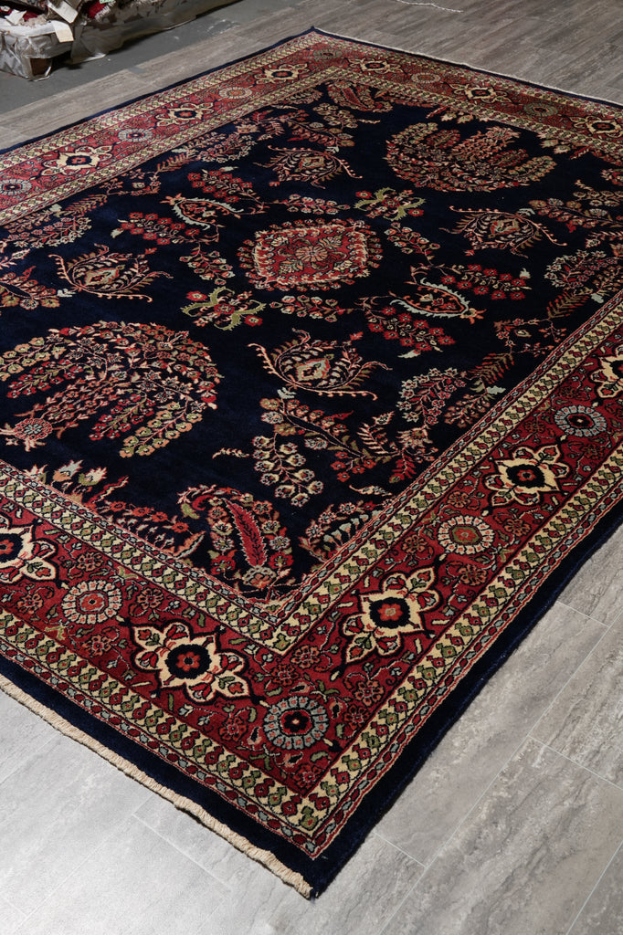 7.6 x 10 High Quality New Sarouk Mohajeran Rug Lustrous Wool Dense Weave #PIX-14500