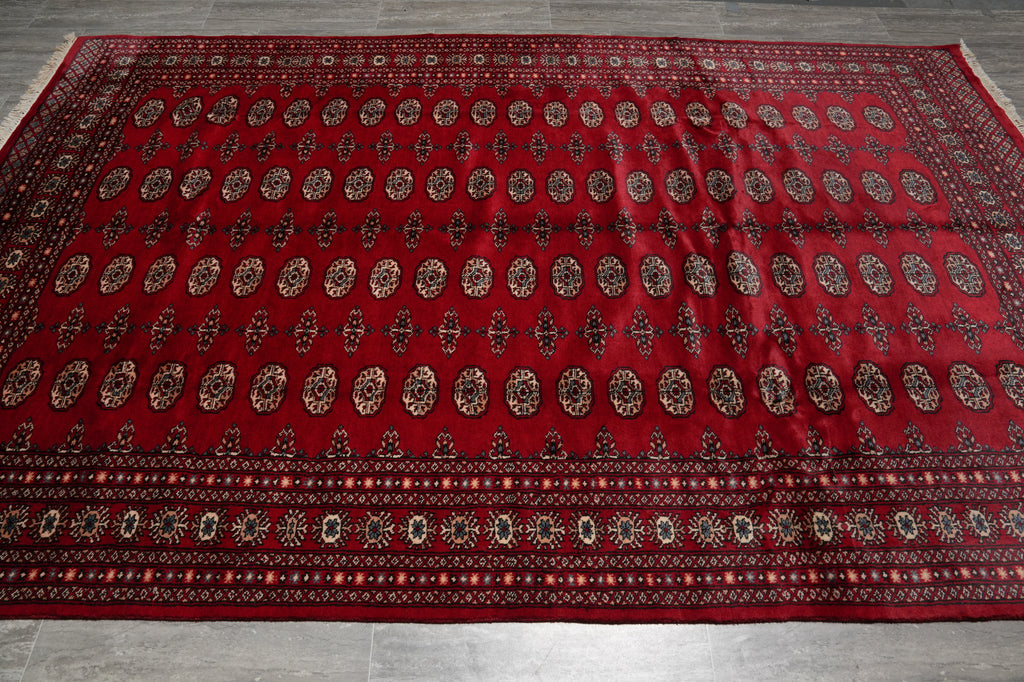 6.6 x 10 New Handmade Bokhara Rug Soft Wool #F-3217