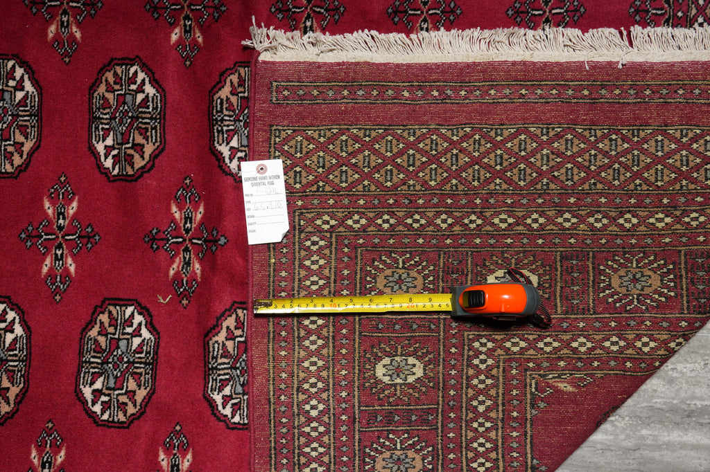 6.5 x 10 New Handmade Bokhara Carpet #F-3216