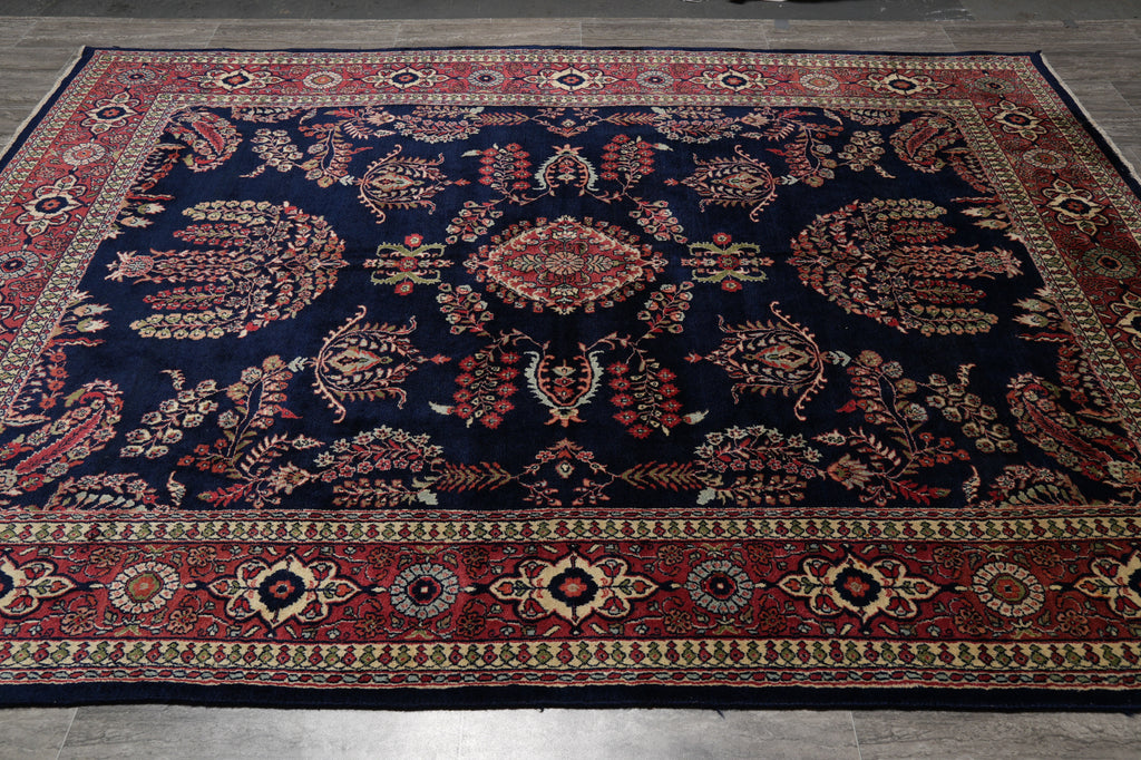 7.6 x 10 High Quality New Sarouk Mohajeran Rug Lustrous Wool Dense Weave #PIX-14500