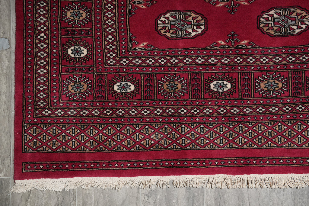 6.5 x 10 New Handmade Bokhara Carpet #F-3216