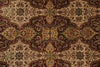 Load image into Gallery viewer, 8 x 9.8  High Quality Jaipur Rug  New Handmade Carpet Reproduction Burgundy Gold #F-5285
