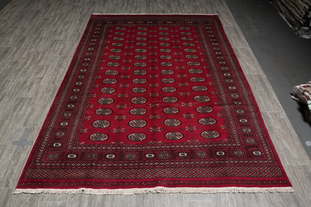6.5 x 10 New Handmade Bokhara Carpet #F-3216