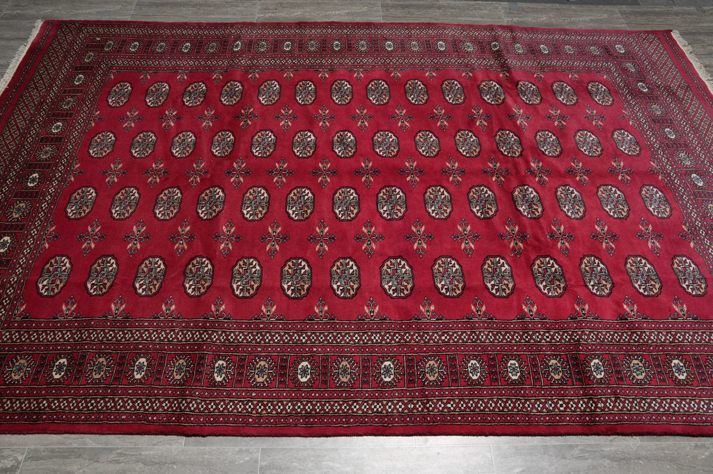 6.5 x 10 New Handmade Bokhara Carpet #F-3216