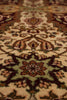 Load image into Gallery viewer, 8 x 9.8  High Quality Jaipur Rug  New Handmade Carpet Reproduction Burgundy Gold #F-5285