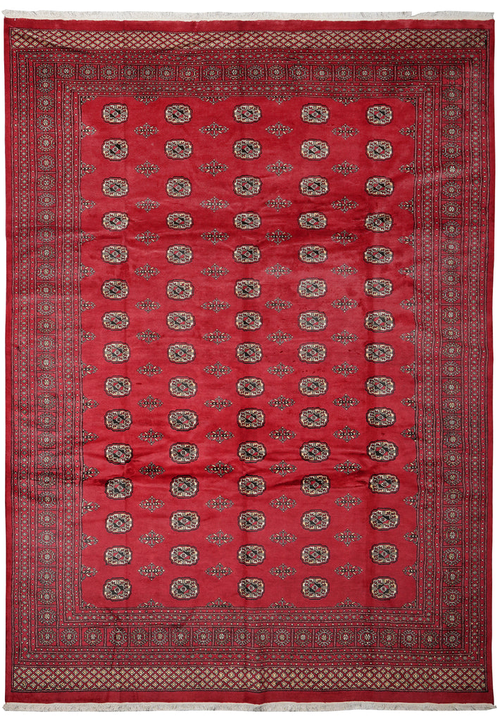 9 x 12 New Bokhara Handmade Rug #F-3211