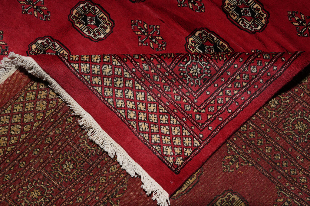 9 x 12 New Bokhara Handmade Rug #F-3211