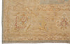 Load image into Gallery viewer, 8 x 10 Neutral Green Chobi Peshawar Carpet Light Aqua Blue #F-4337
