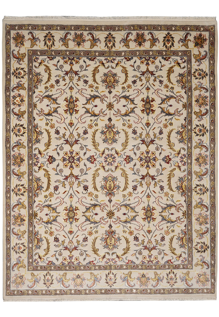 8 x 10 New Handmade Wool Agra Rug Clearance Sale