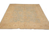 Load image into Gallery viewer, 8 x 10 Neutral Green Chobi Peshawar Carpet Light Aqua Blue #F-4337