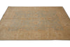 Load image into Gallery viewer, 8 x 10 Neutral Green Chobi Peshawar Carpet Light Aqua Blue #F-4337