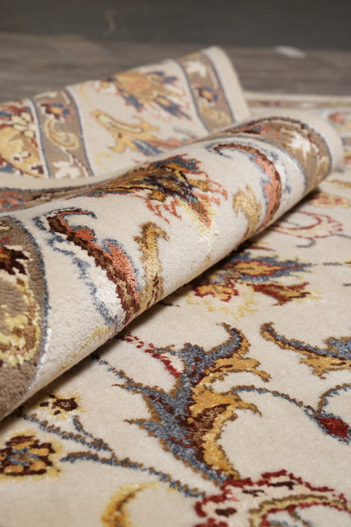 8 x 10 New Handmade Wool Agra Rug Clearance Sale #F-5287