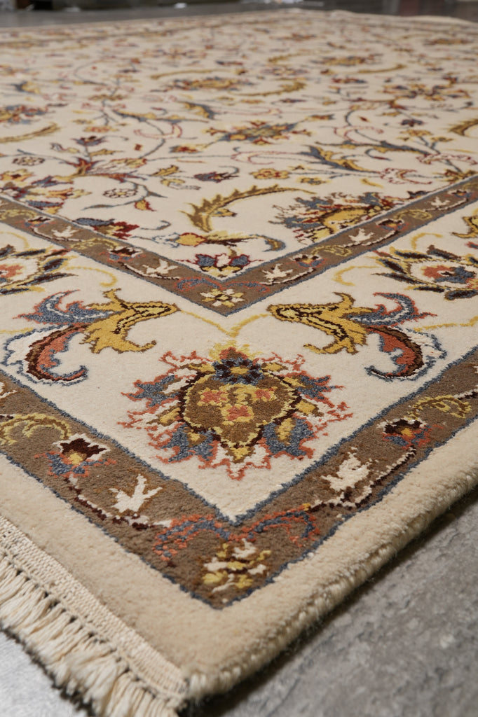8 x 10 New Handmade Wool Agra Rug Clearance Sale #F-5287