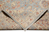 Load image into Gallery viewer, 8 x 9.7 Light Blue Chobi Peshawar Handmade Natural Wool Rug #F-4338