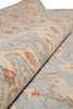 Load image into Gallery viewer, 8 x 9.7 Light Blue Chobi Peshawar Handmade Natural Wool Rug #F-4338