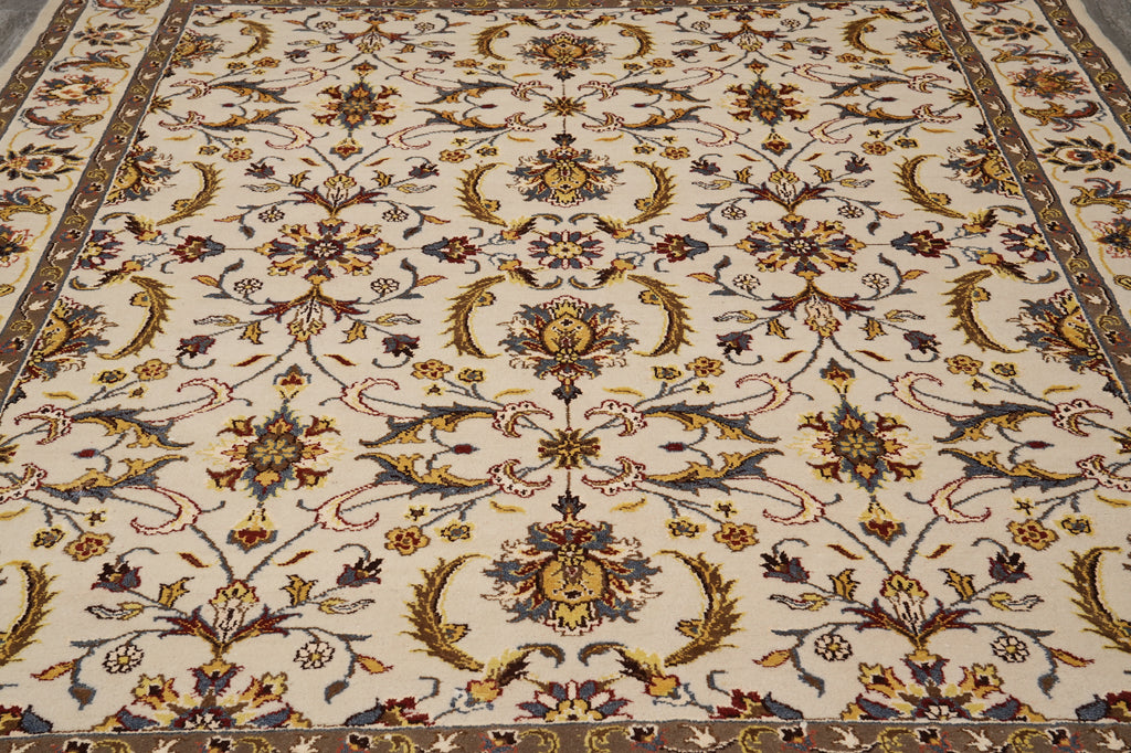 8 x 10 New Handmade Wool Agra Rug Clearance Sale #F-5287