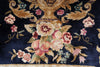 Load image into Gallery viewer, 6 x 9 Art Silk French Aubusson Silk Rug ROYAL BLUE #PIX-27503
