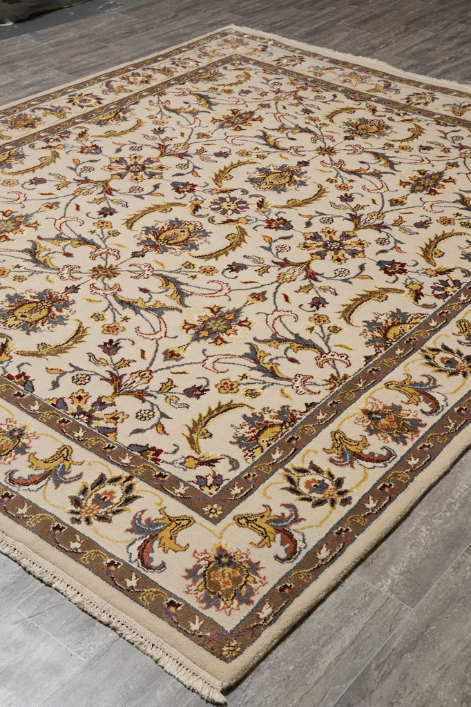 8 x 10 New Handmade Wool Agra Rug Clearance Sale #F-5287