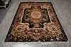 Load image into Gallery viewer, 6 x 9 Art Silk French Aubusson Silk Rug ROYAL BLUE #PIX-27503