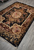 Load image into Gallery viewer, 6 x 9 Art Silk French Aubusson Silk Rug ROYAL BLUE #PIX-27503