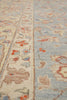 Load image into Gallery viewer, 8 x 9.7 Light Blue Chobi Peshawar Handmade Natural Wool Rug #F-4338