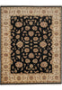 Load image into Gallery viewer, 8 x 10 Black High Quality Handmade Agra Rug