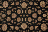 Load image into Gallery viewer, 8 x 10 Black High Quality Handmade Agra Rug #F-5286
