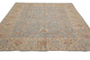 Load image into Gallery viewer, 8 x 9.7 Light Blue Chobi Peshawar Handmade Natural Wool Rug #F-4338